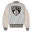 Brooklyn Nets Bomber Jacket Back View